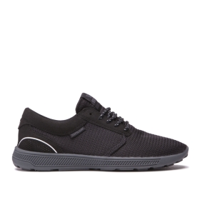 Mens Supra Low Top Shoes HAMMER RUN Black/3m | AU-31470